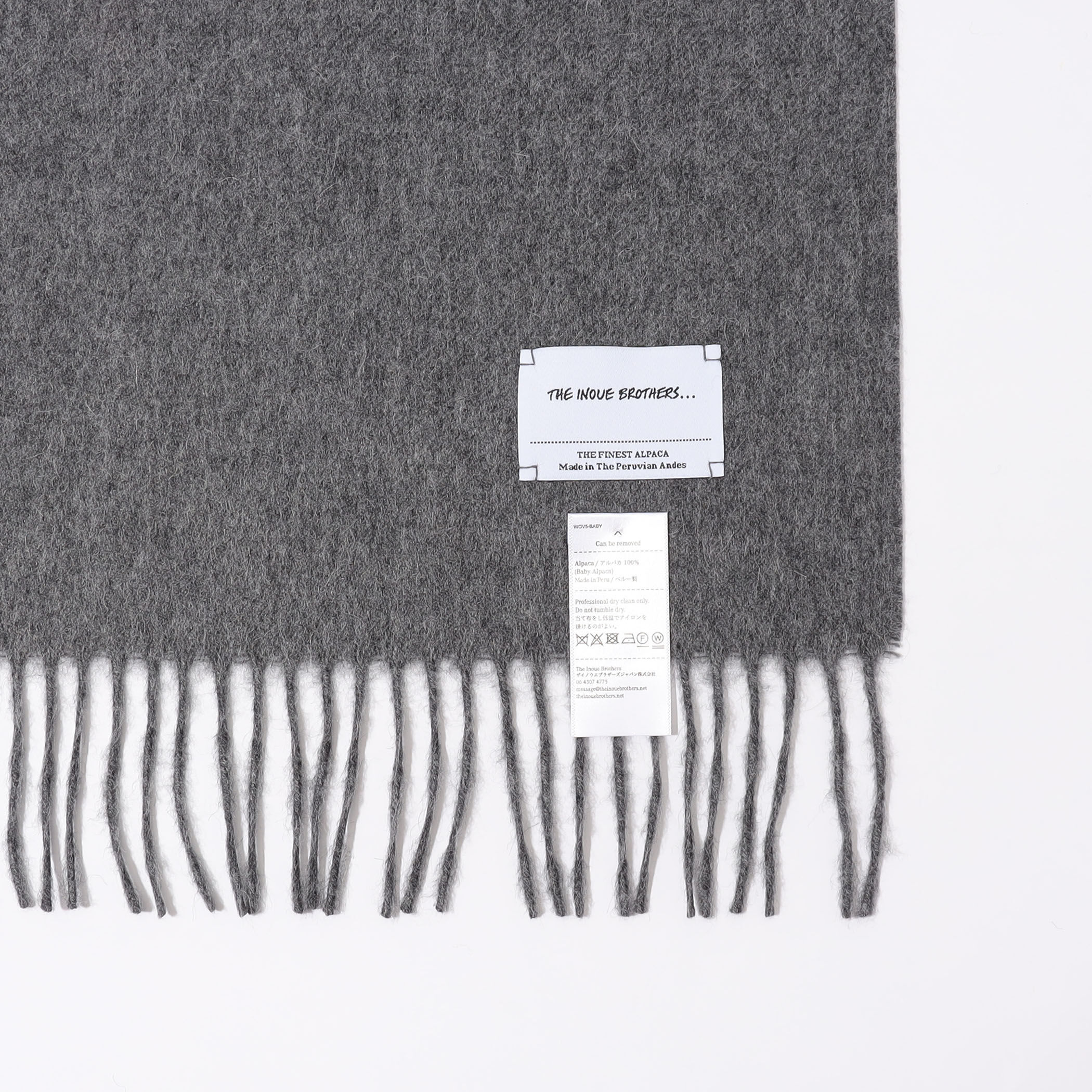 THE INOUE BROTHERS Brushed Scarf｜トゥモローランド 公式通販