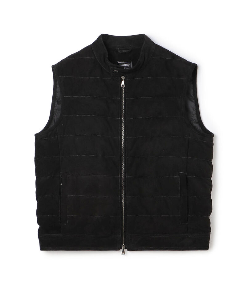 【別注】EMMTI JURI DOWN VEST スエード ダウンベスト