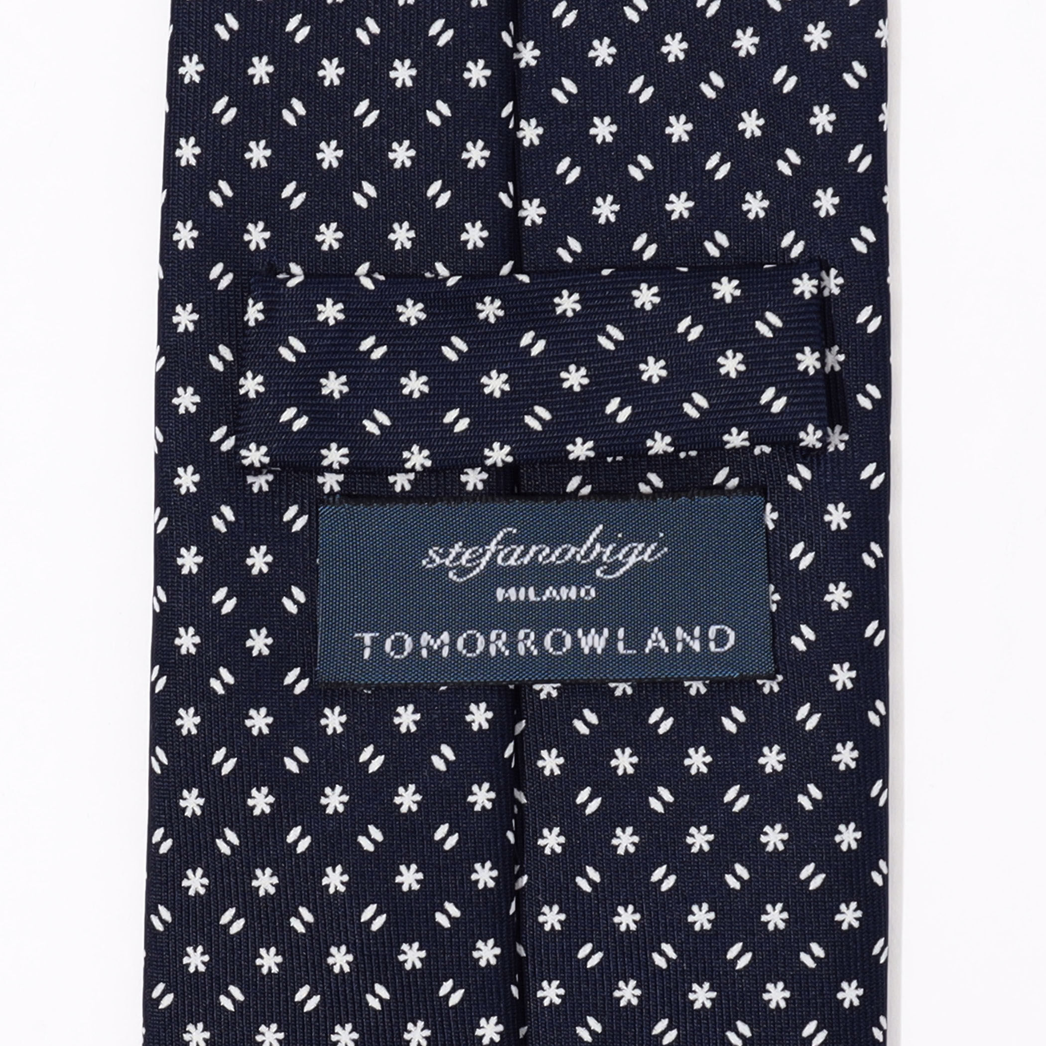 美品　stefano bigi シルク100% ブルー 水玉 ドット ネクタイ STEFANOBIGI - 美品 stefano bigi シルク100% ブルー 水玉 ドット