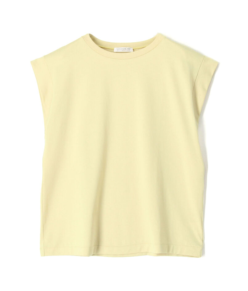 スーピマコットンジャージー フレンチスリーブプルオーバー