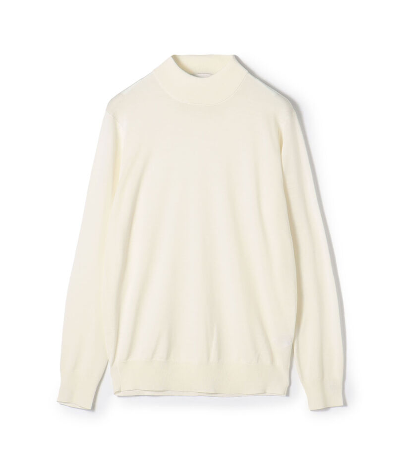 □□□TOMORROWLAND TRICOT スーパーファインメリノウール モックネックプルオーバー｜トゥモローランド 公式通販