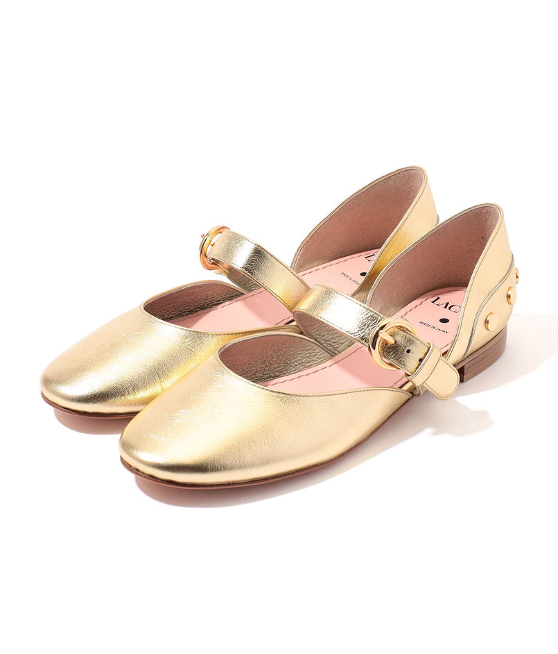 LACADE MISAKI ストラップバレエシューズ