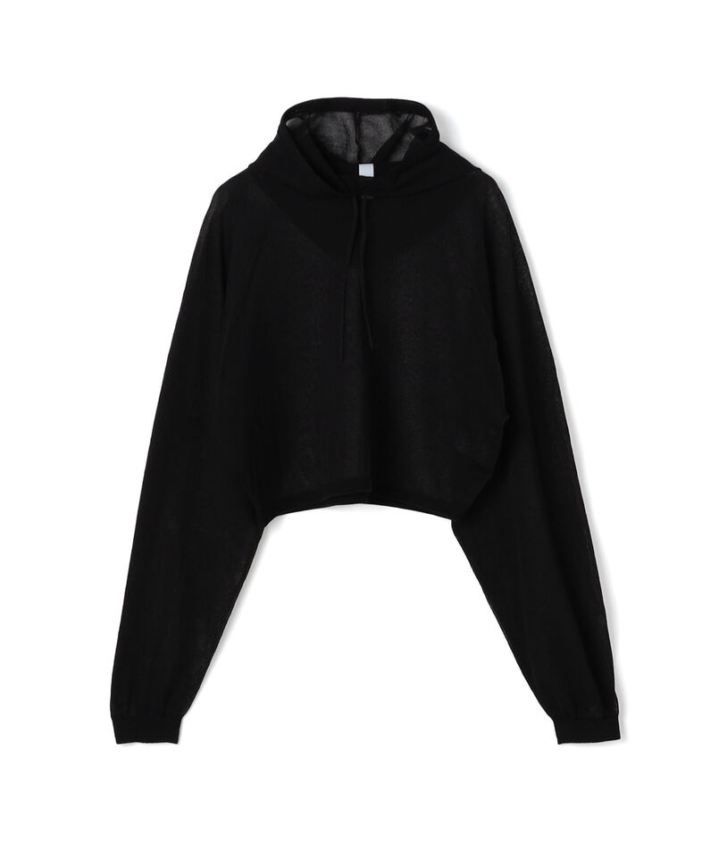 CFCL TC LUCENT CROPPED HOODIE シアーフーディー