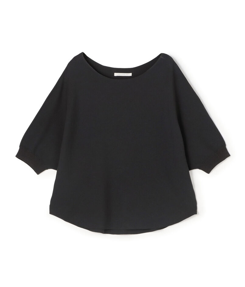 クレープコットンガーター ドルマンスリーブプルオーバー