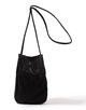 AMIACALVA WASHED LEATHER MESH POCHETTE