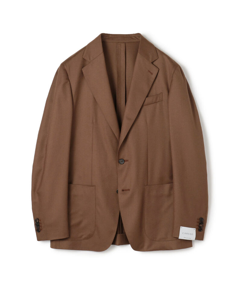 CARUSO BUTTERFLY JK ウールシングルブレステッド 2Bジャケット
