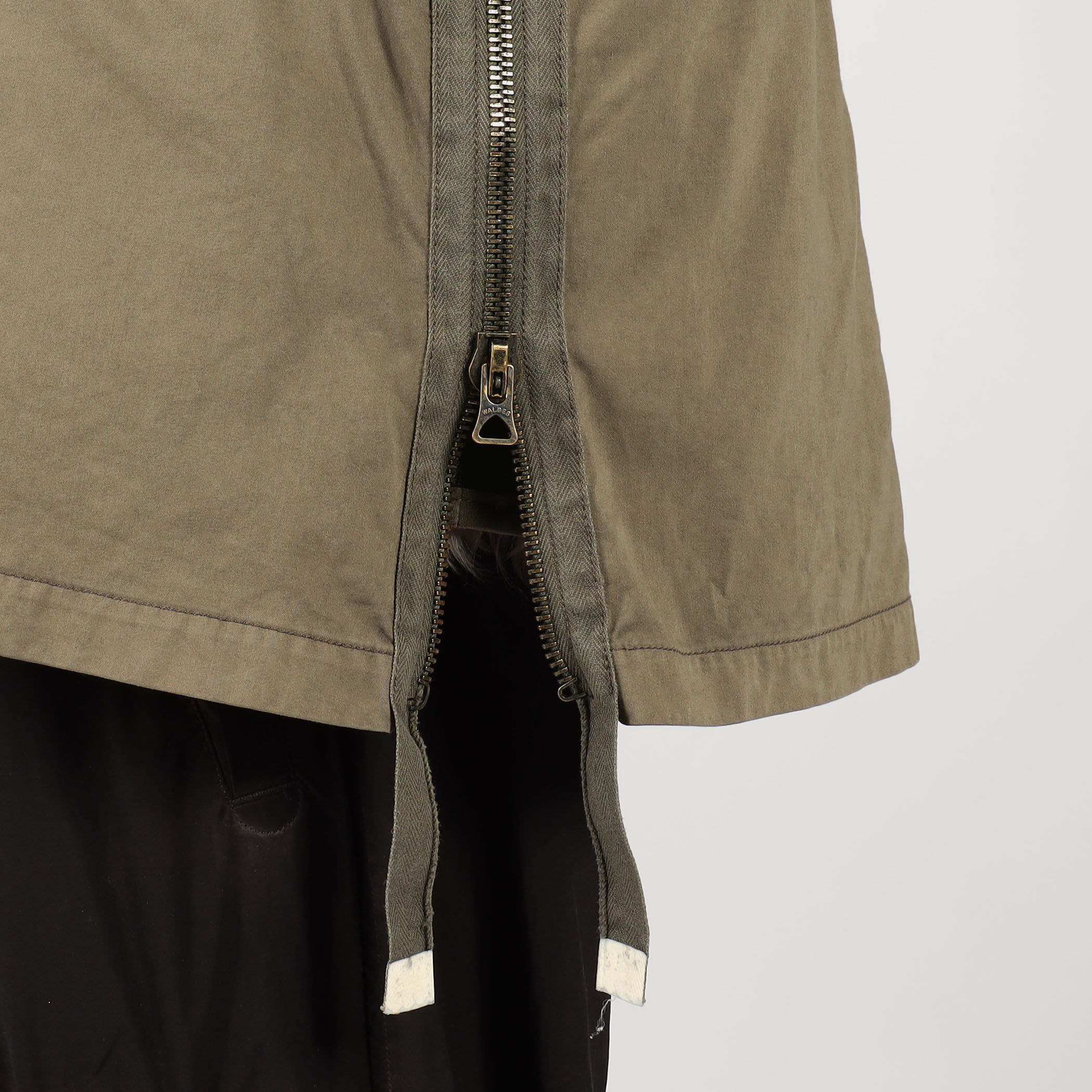 kiminori morishita Garment dyed st mods with fur liner