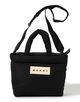 MARNI TOTE ブラック Puff E/W トートバッグ