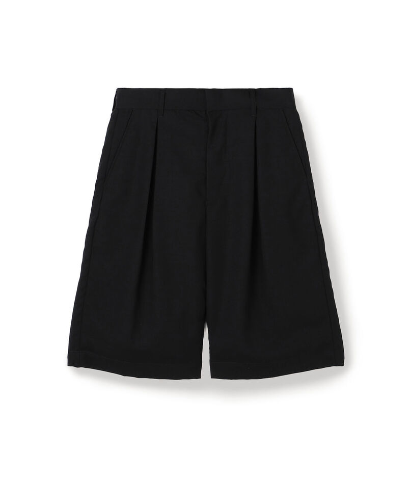 【別注】The CLASIK INVERTED PLEAT TROUSERS ウール ショーツ