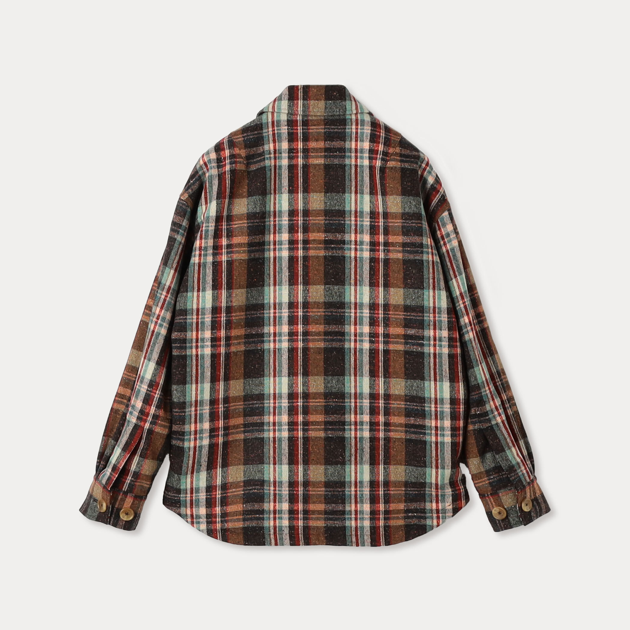 ネップウール チェックCPOブルゾン｜トゥモローランド 公式通販