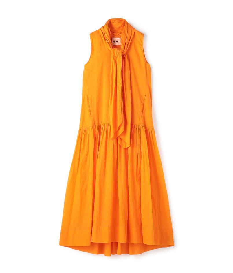 PLAN C S/L LESS LONG DRESS