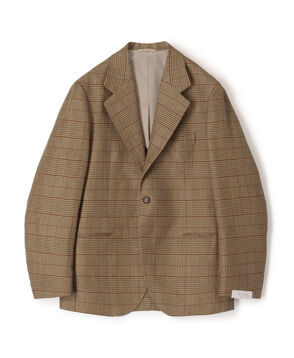 【別注】De Petrillo CUMA ウールリネン シングルブレステッド3Bジャケット