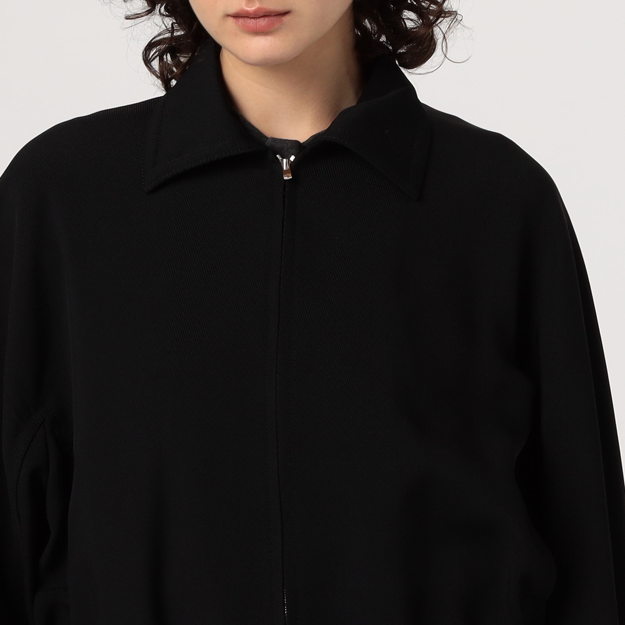 ★タグ付き美品★＜OVERCOAT＞ ジップアップ　ブルゾン TAAKK - 【25AW】ジップアップ ブルゾン / ZIP BLOUSON