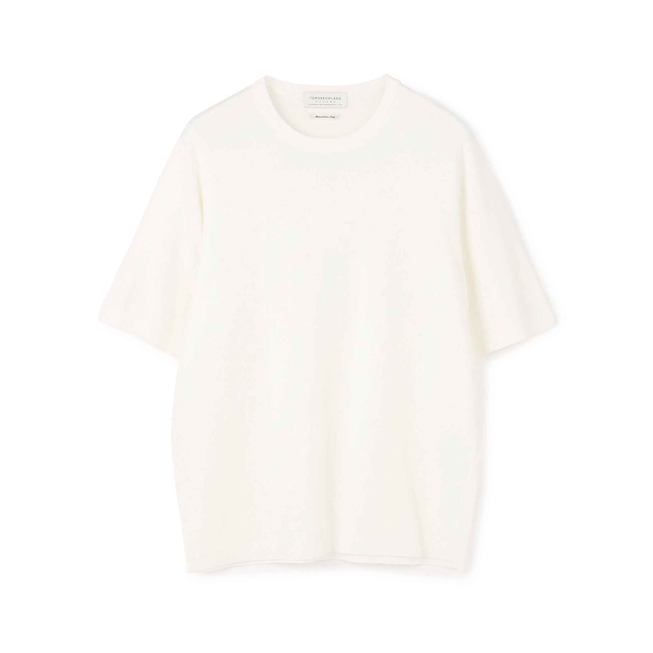 □TOMORROWLAND tricot シーアイランドコットン クルーネックプル