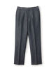 ウールリネン 1プリーツスラックス DORMEUIL
