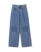 LOEWE ANAGRAM BAGGY JEANS