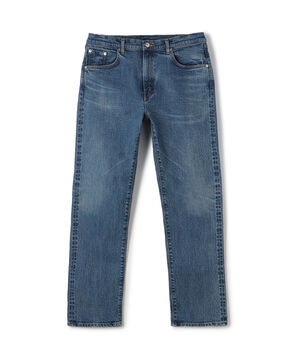 【別注】EDWIN SLIM TAPPERED USED デニムパンツ