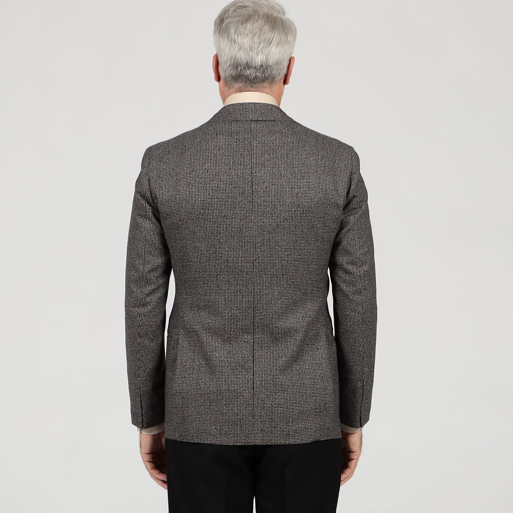 別注】De Petrillo CUMA ウール シングルブレステッド3Bジャケット