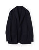 ウールシルクポリウレタン シングルブレステッド2Bジャケット MOOVING