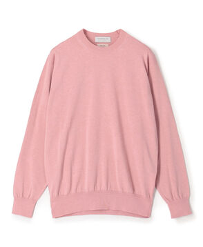 TOMORROWLAND tricot ギザコットン クルーネックプルオーバーニット