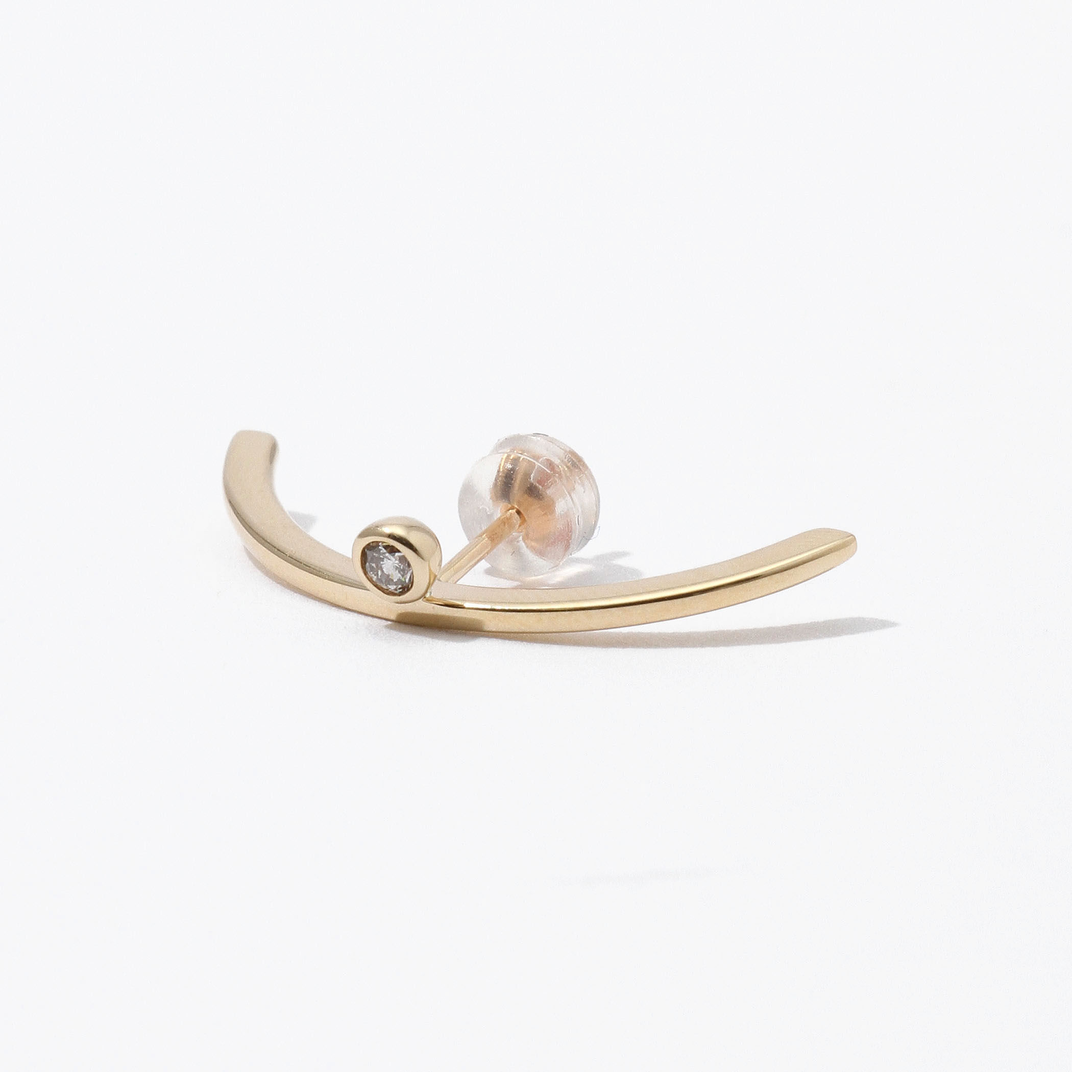 Hirotaka ヒロタカ　Bowダイヤモンドピアス BOW ダイヤモンド ピアス