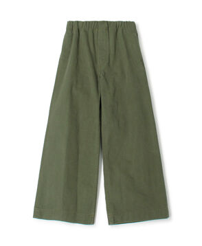 シーアイランドカラーデニム イージーフレアパンツ