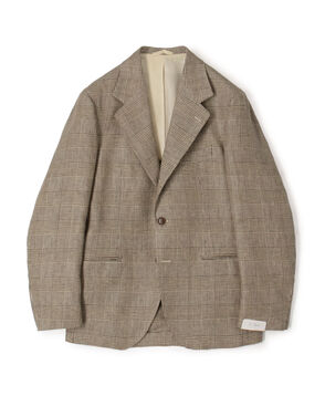 【別注】De Petrillo CUMA リネン シングルブレステッド3Bジャケット