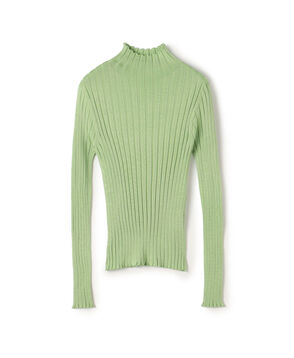 ドメスティックスパンシルク ビルドネックプルオーバー