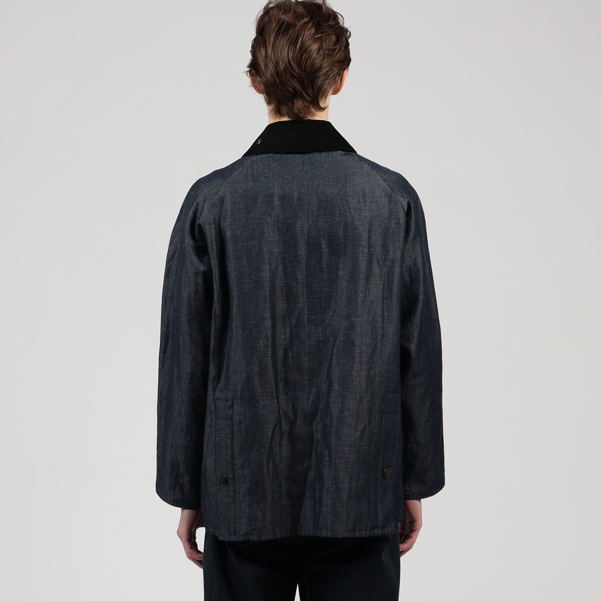 別注】Barbour Classic BEDALE ウールリネン ブルゾン DORMEUIL