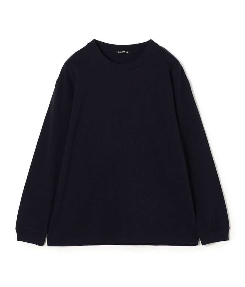 コットン吊り天竺 ロングスリーブプルオーバー