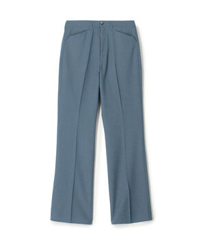 ポリエステルウール Lポケットフレアパンツ