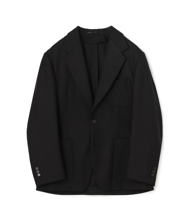 ウール シングルブレステッド2Bジャケット