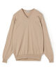 JOHN SMEDLEY  PACKHAM メリノウール Vネックプルオーバーニット