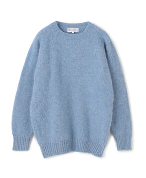 SHETLAND WOOLLEN CO. CREW NECK ウール クルーネックニットプルオーバー