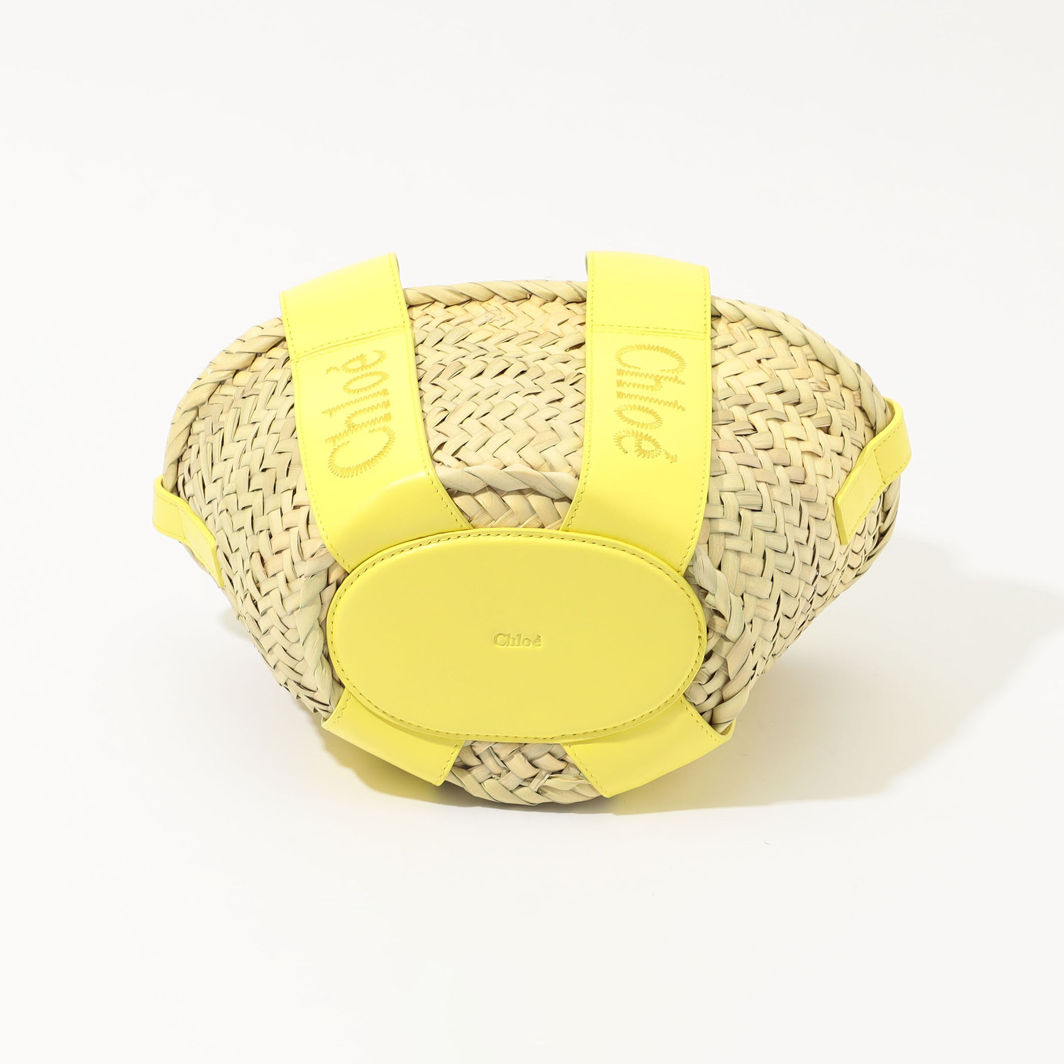 CHLOE かごバッグ イエロー イエロー（黄色）系 Chloe(クロエ) かごバッグ(レディース