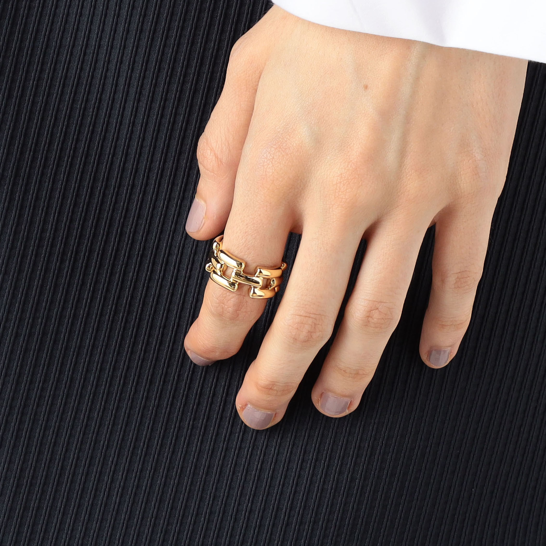 リエスタジオ　ゴールドリング TOMORROWLAND｜LIE STUDIO THE SOFIE リング | Rakuten Fashion