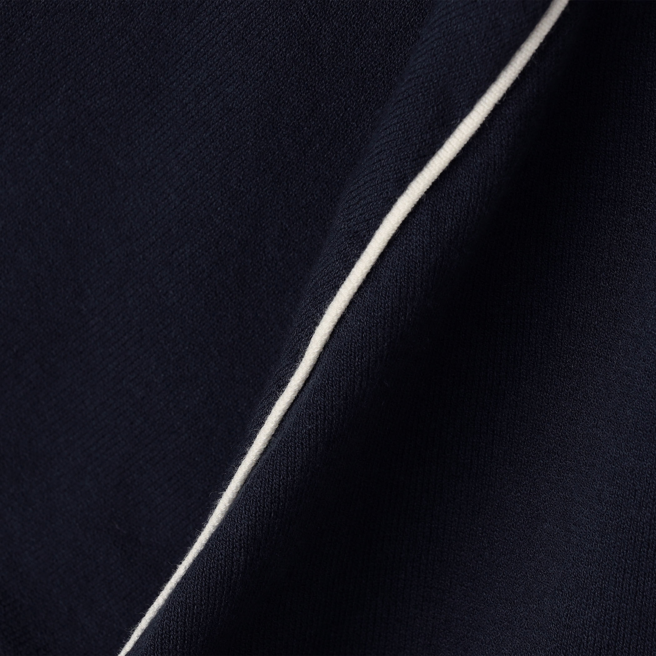 パイピングニット ポロカラーカーディガン｜トゥモローランド 公式サイト