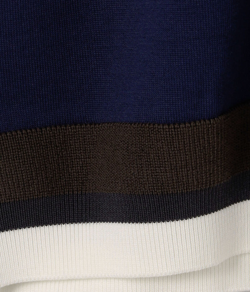 TOMORROWLAND tricot リブライン ニットTシャツ TOMORROWLAND tricot リブライン ニットTシャツ
