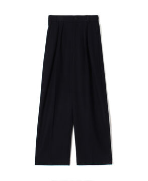 【WEB先行予約】ウールミルドスムース 2タックパンツ