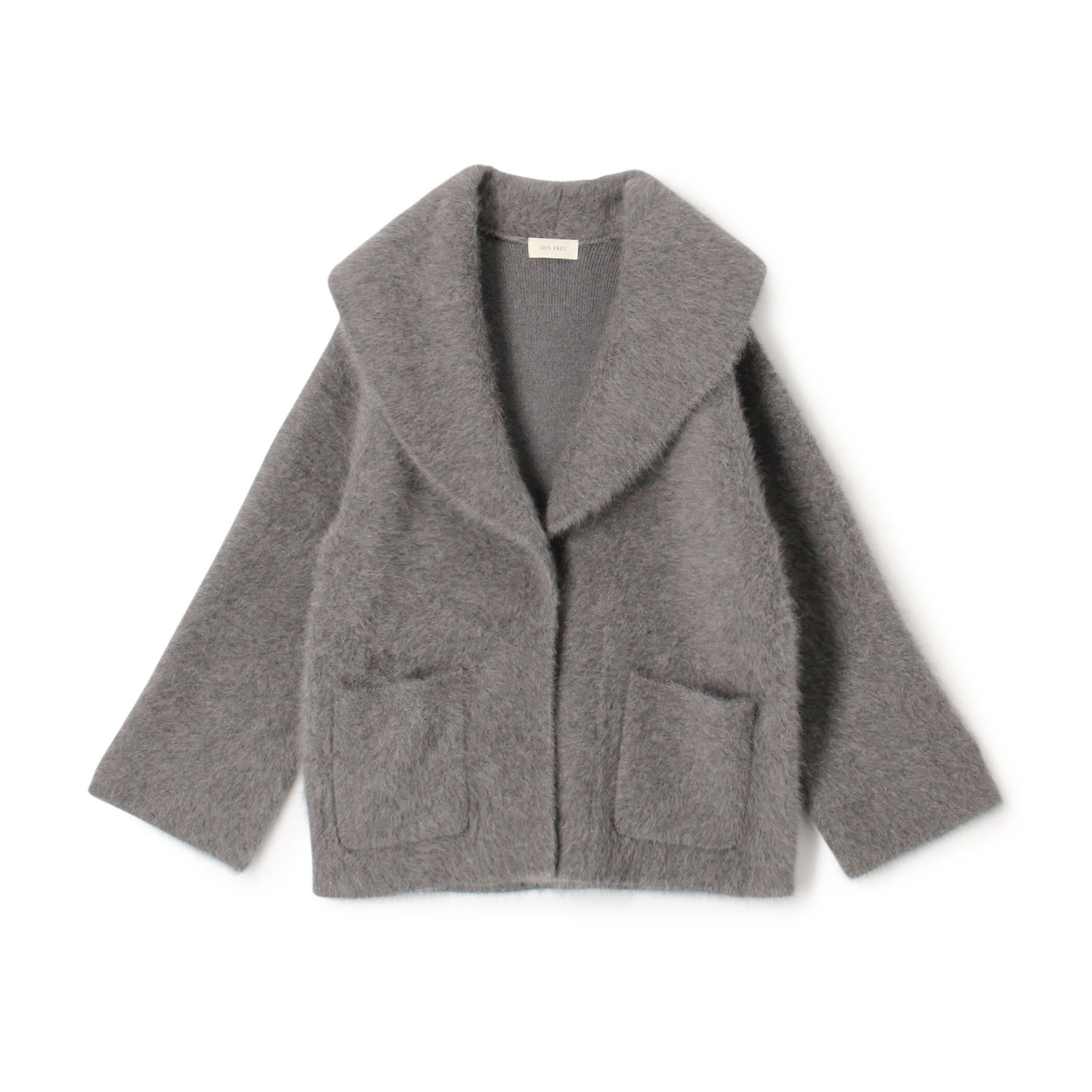 フォックスカシミヤ ショールカラーコート｜トゥモローランド 公式通販