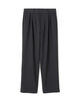 コットンウールギャバジン ツータックイージーパンツ