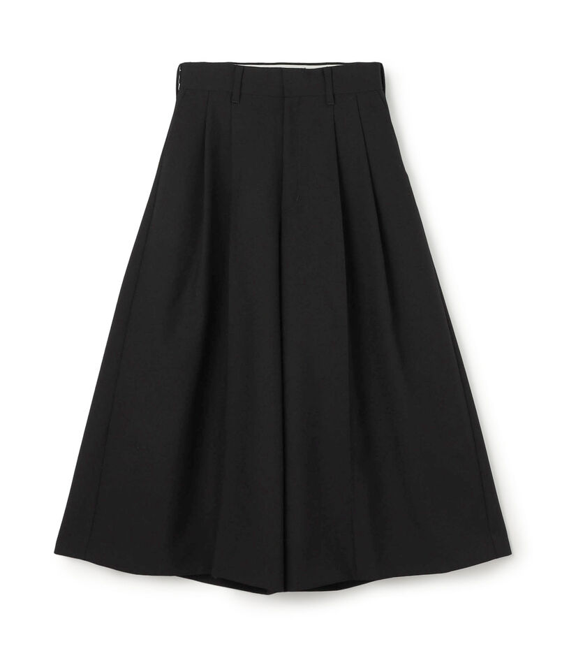 HYKE TROPICAL WIDE LEG CROPPED PANTS ワイドレッグ クロップドパンツ