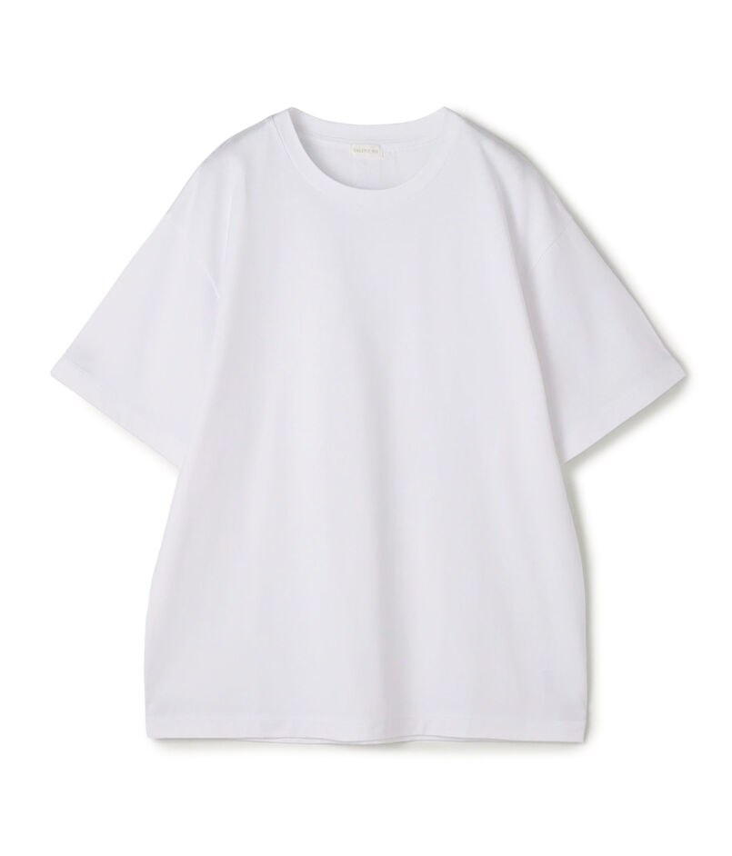 ファインコットン ドロップショルダープルオーバー