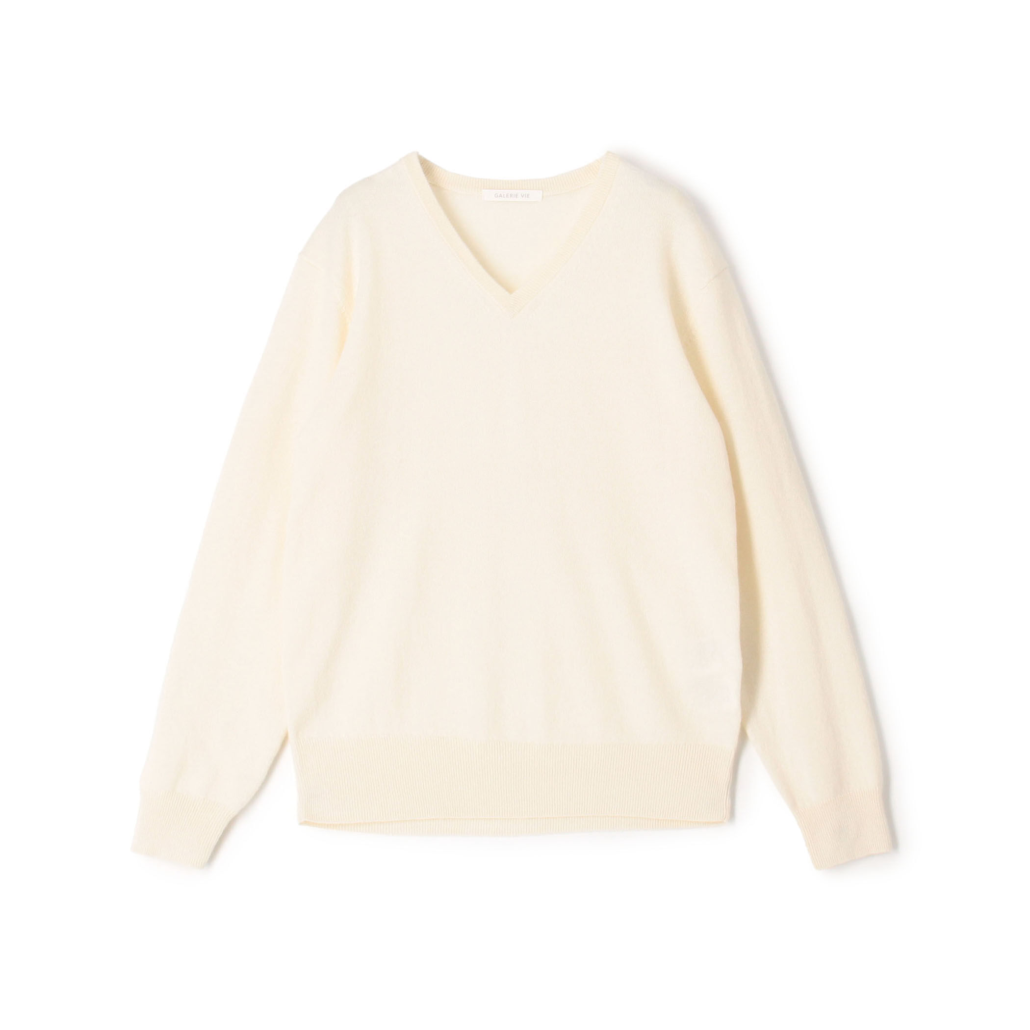 スコットランドカシミヤ Vネックニット｜トゥモローランド 公式通販