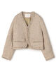 ペペローニツイード ショートジャケット