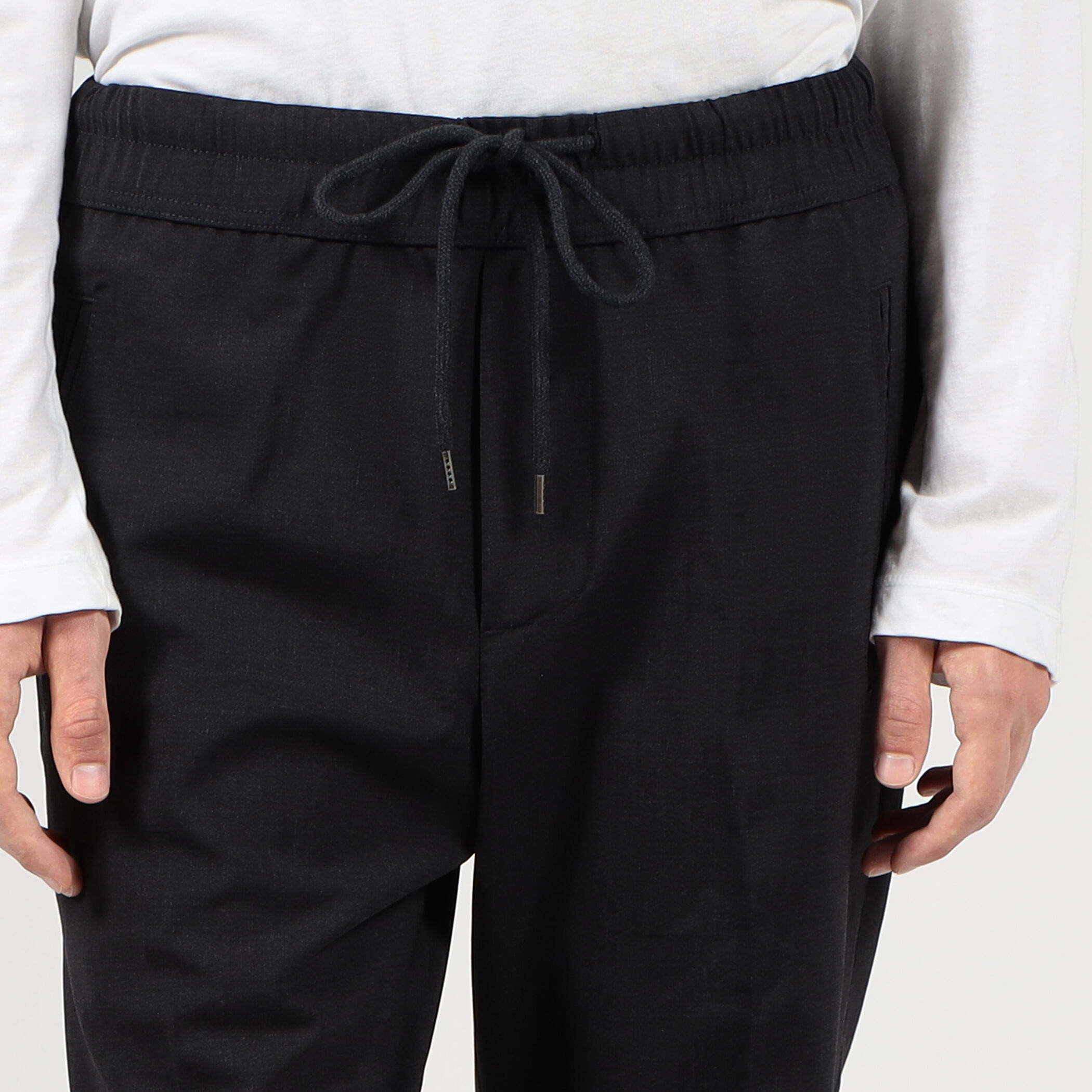 ストレッチウール ドローストリングパンツ MYDW1391｜トゥモローランド