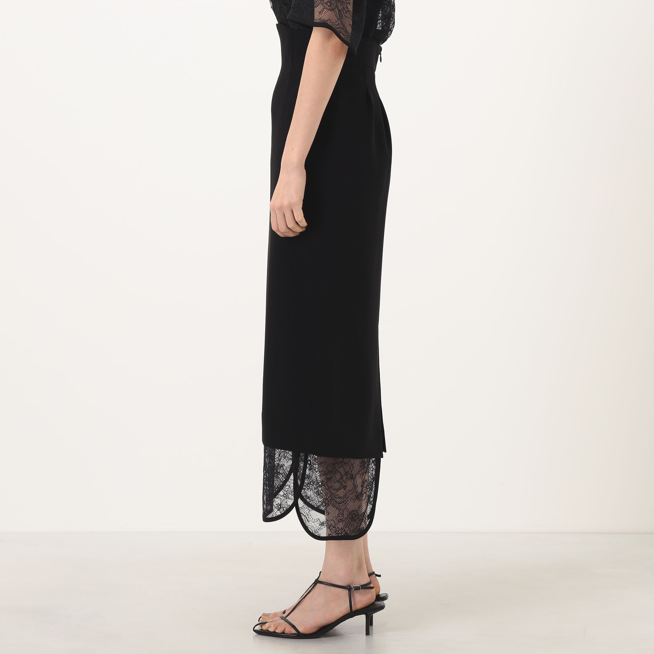 Mame Kurogouchi Raschel Lace Layered Skirt ラッセルレーススカート