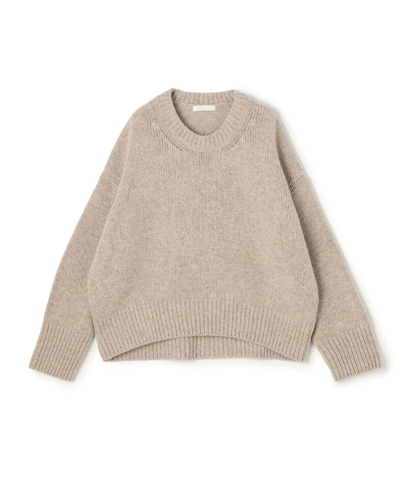 ファインウール クルーネックプルオーバー ファインウール クルーネックプルオーバー