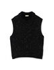 【WEB先行予約】フォックスカシミヤ スリーブレスプルオーバー