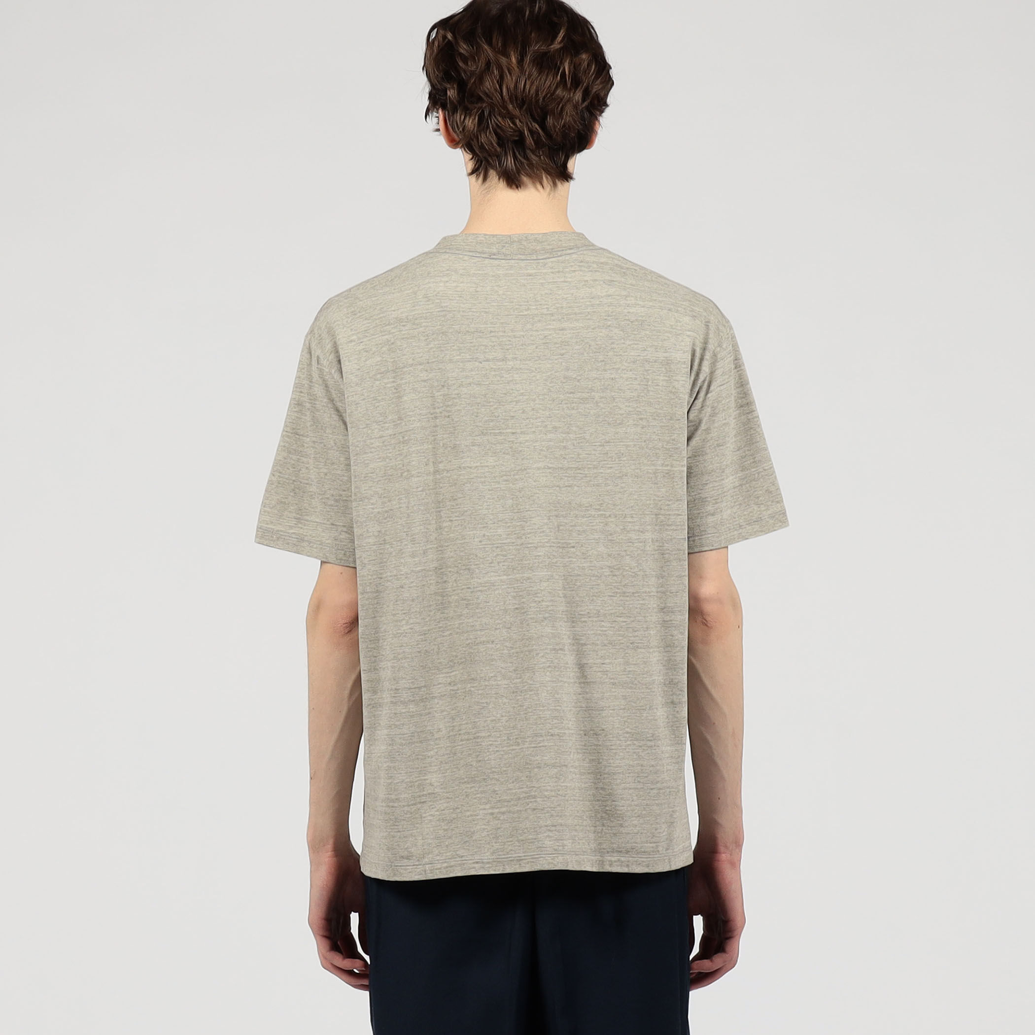 オーガニックコットン クルー ハーフスリーブカットソー